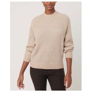 LOFT  Stitchy Raglan Sweater